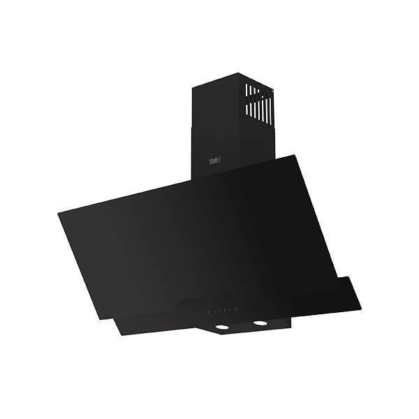 شفاط TEVA الزجاجي المدمج 90 سم 800 م3/ساعة 4 سرعات 90-2TC-850-BLACK