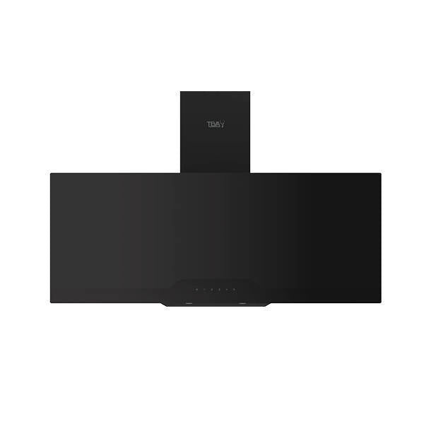 شفاط TEVA الزجاجي المدمج 90 سم 800 م3/ساعة 4 سرعات 90-2TC-850-BLACK