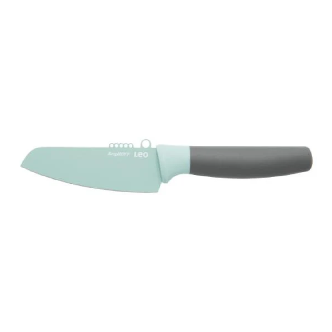Barg HOFFVegetable knife with zester mint 11 cm Made in Belgium