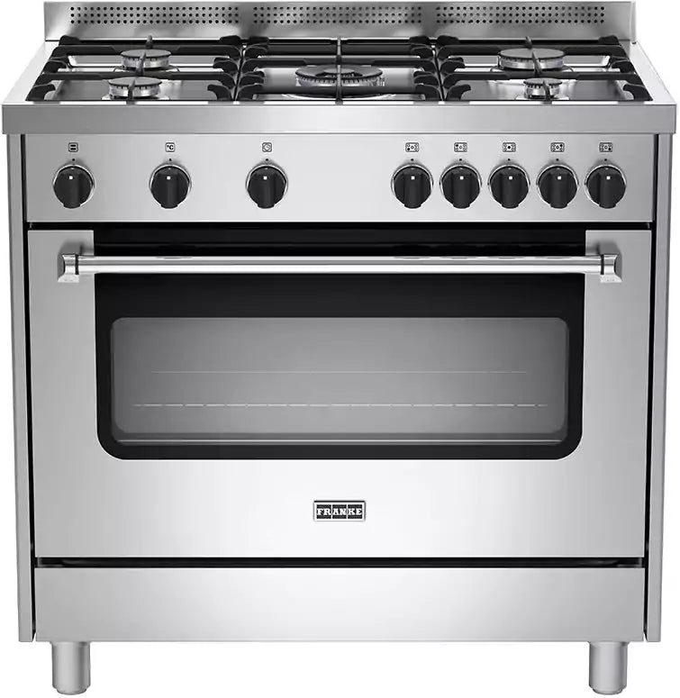 Franke Cooker, 90 x 60 cm, 5 Gas Burners, Full Safety, Stainless, FCK96514TCGMGXS