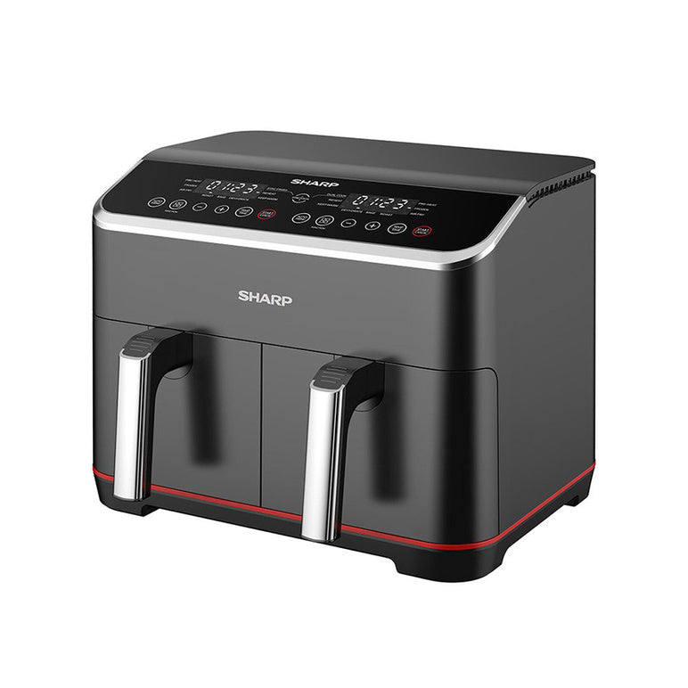 Sharp 8L Double Cooking Digital Air Fryer - KF-DF80RT-EK2