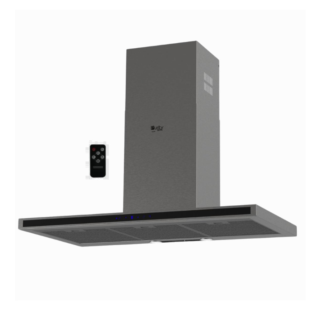 Purity 90cm 1000 m3/h T-Flat Hood - TSD DARK INOX PRO PLUS