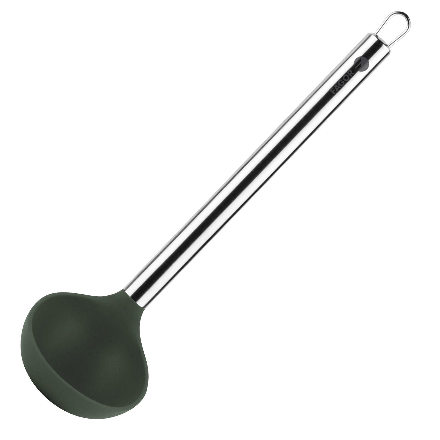 Fagor Spanish Soup Ladle, Silicone, Stainless Steel Handle