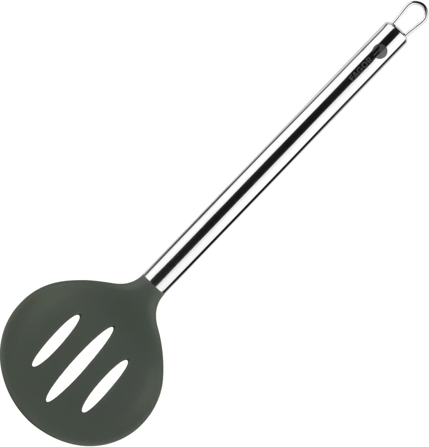 Spanish Fagor distribution cutter, silicone and stainless steel handle