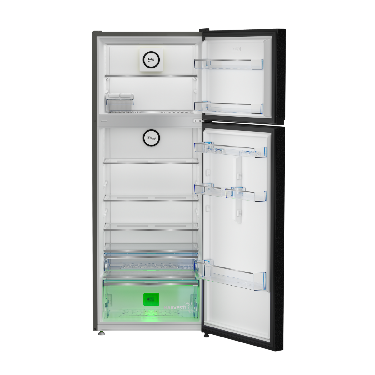 Beko 406L Top Freezer Digital Inverter Refrigerator – RDNE455M20XBIDB