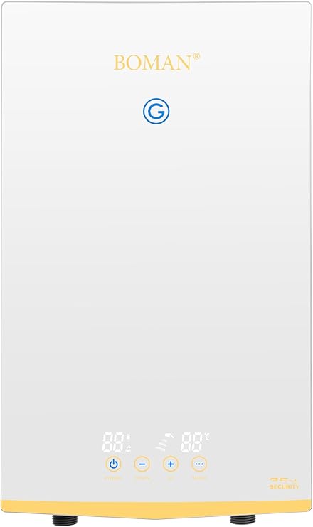 Boman Electric Instant Water Heater 12 KW Digital  WZL13.12KW Color White