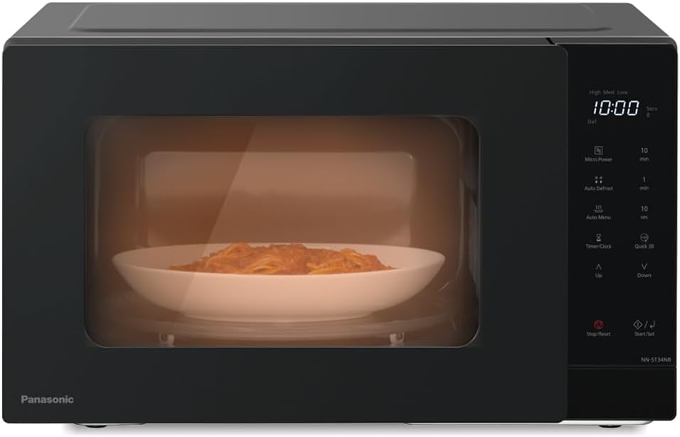 Panasonic 25L Compact Solo Microwave Oven NN-ST34NB,900W