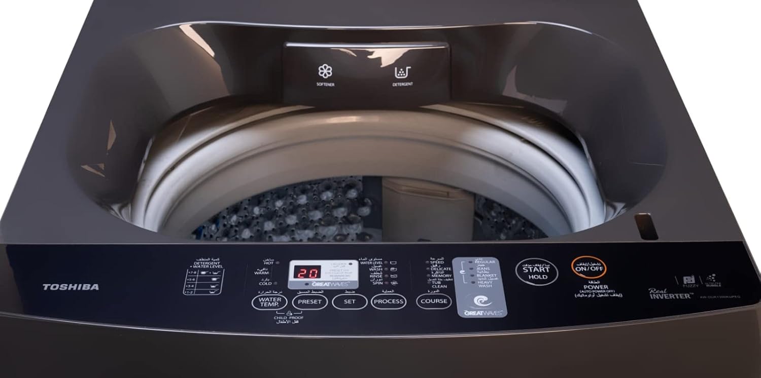 Toshiba 13 KG Top Loading Automatic Inverter Washing Machine - AW-DK1300KUPEG