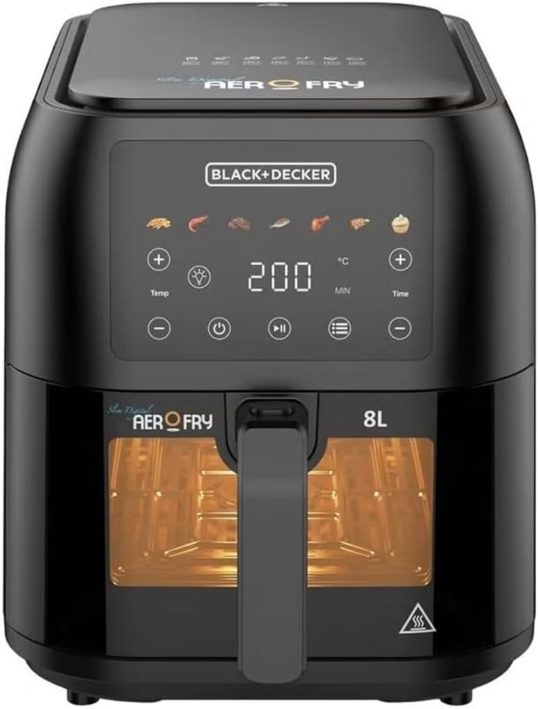 Black & Decker 8L 1700W Digital Air Fryer - SAF80-B5