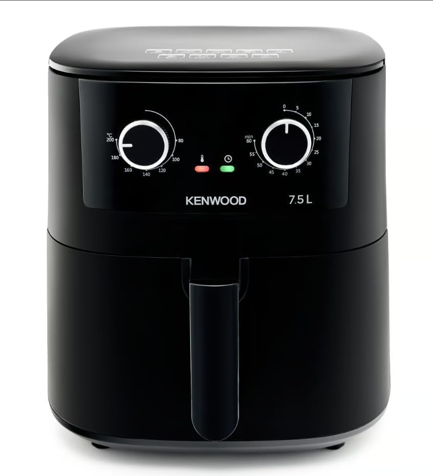 Kenwood 7.5L 1650W Analogue Air Fryer - HFP76.000BK