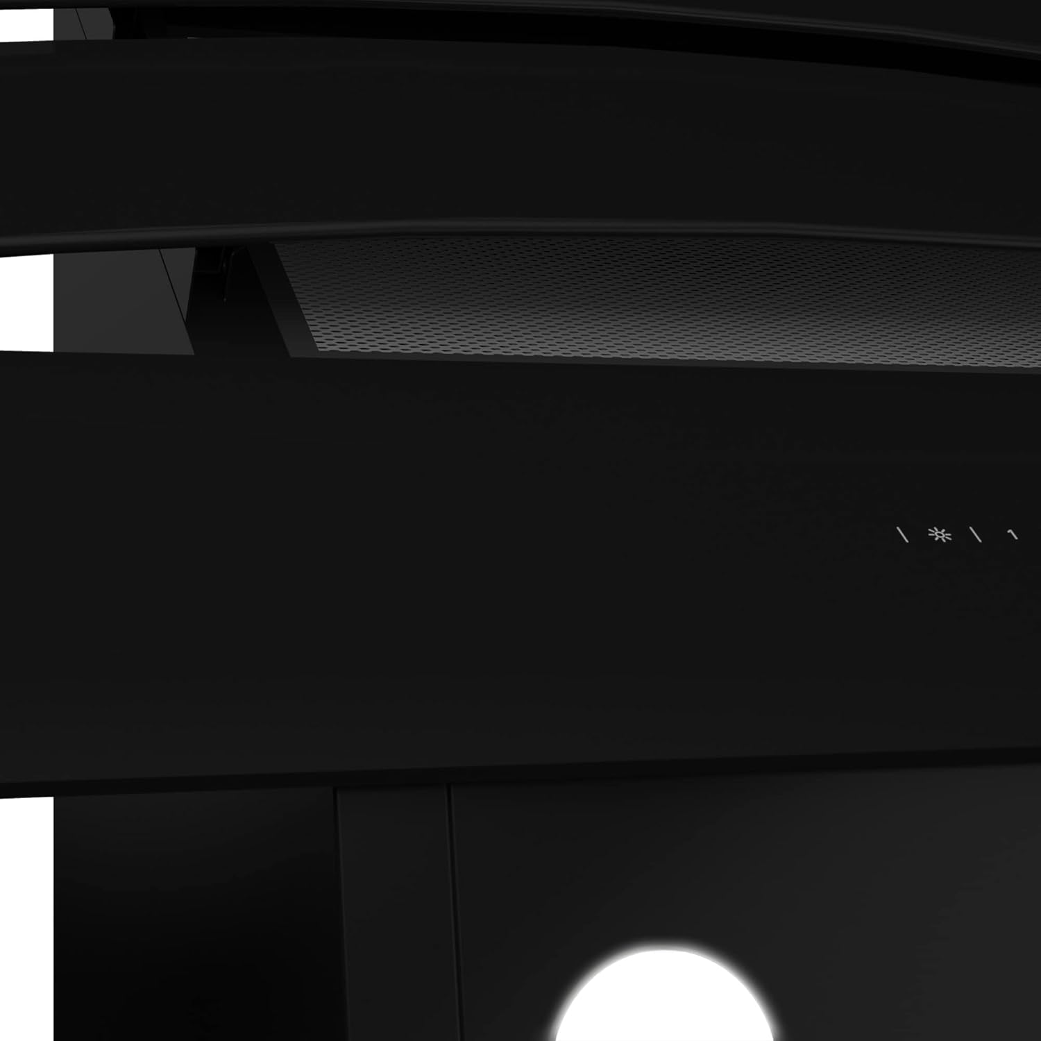 Beko Built-In 60cm Black Inclined Decorative Hood - HCA62640BE