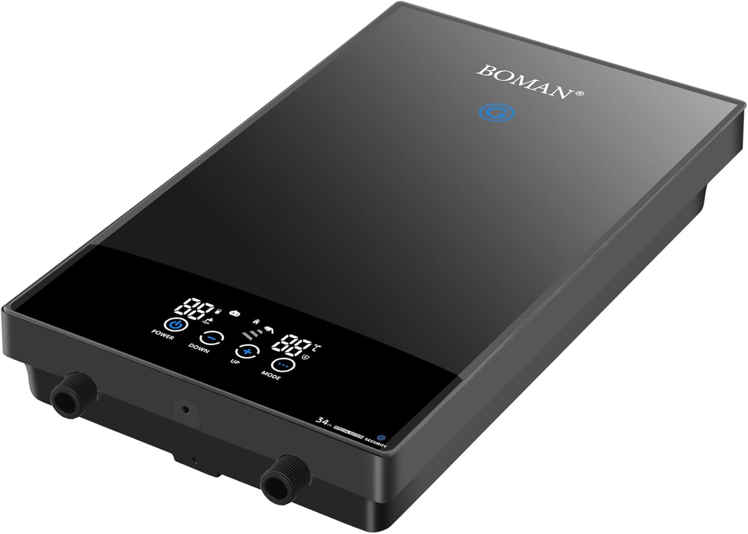 Boman Electric Instant Water Heater 12 KW Digital Black WZL13.12KW