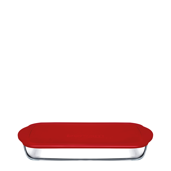 Borcam Square Oven Dish with Cover - 1.95L
