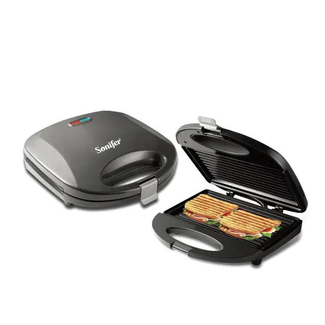 Sonifer SF-6044 Sandwich Maker, 750 Watt - Dark Grey