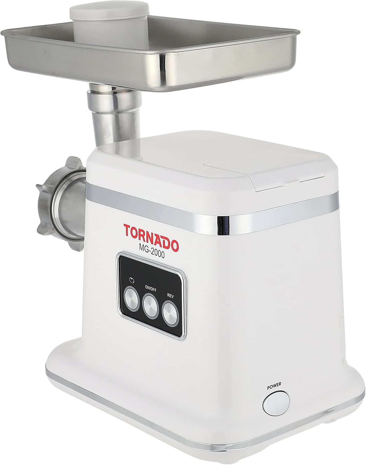 مفرمة لحوم تورنيدو 2000 وات ، أسلحة استانلس ، سرعة تربو - MG2000