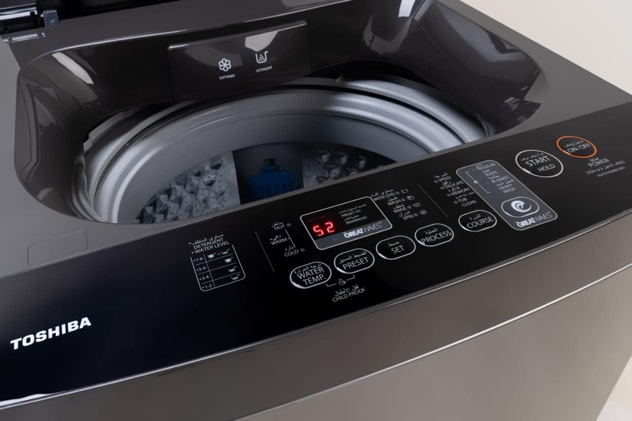 Toshiba 13 KG Top Loading Automatic Inverter Washing Machine - AW-DK1300KUPEG