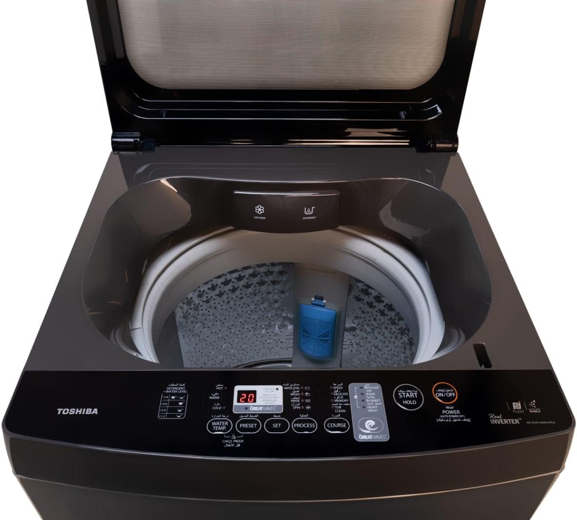 Toshiba 13 KG Top Loading Automatic Inverter Washing Machine - AW-DK1300KUPEG