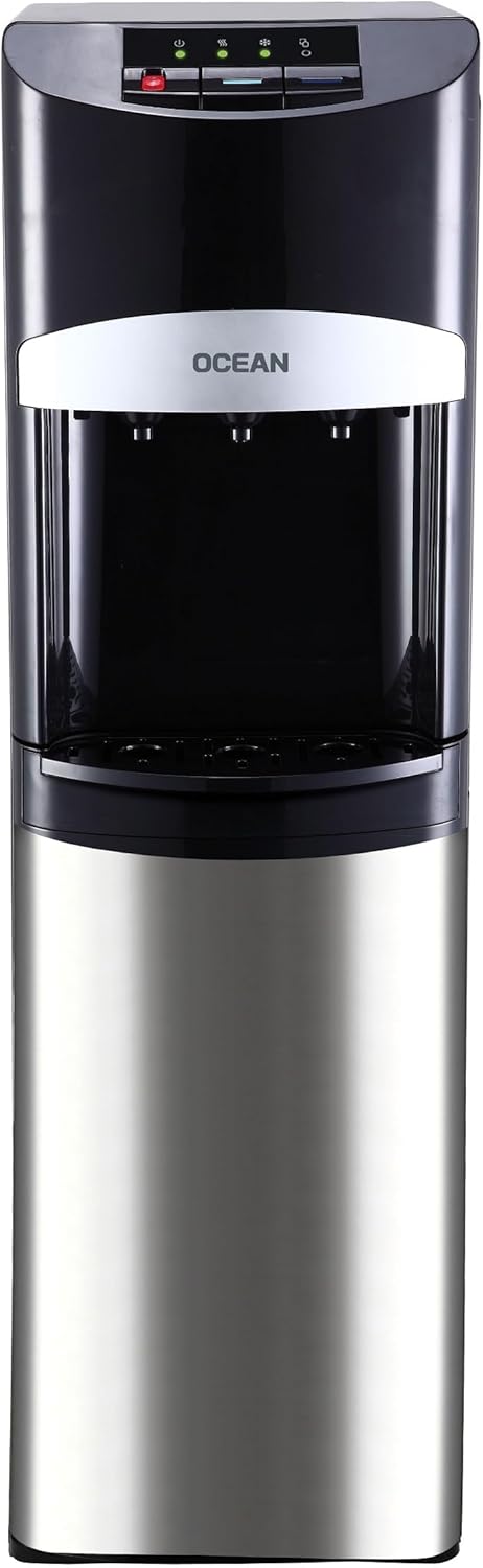 Ocean Bottom Loading 3-Tap Water Dispenser - OCMWDB335