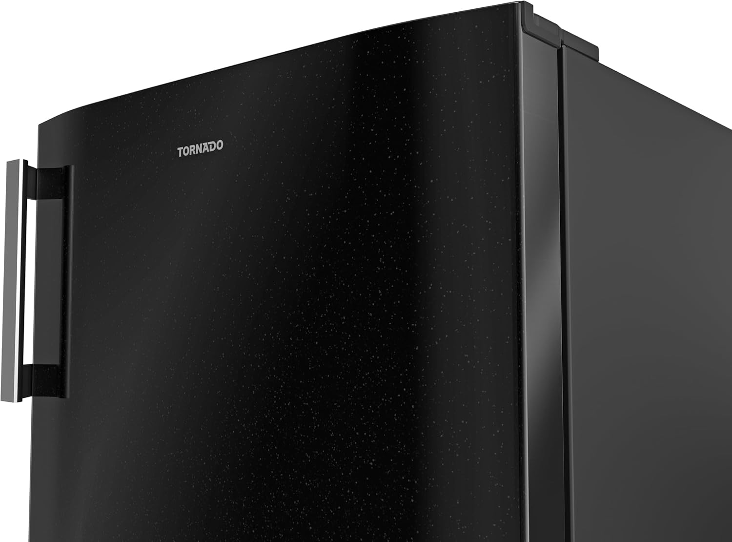 ديب فريزر بخاصية إذابة الثلج (نو فروست) من 6 أدراج سعة 223 لتر (RH-H22T-BK) لون أسود من تورنيدو