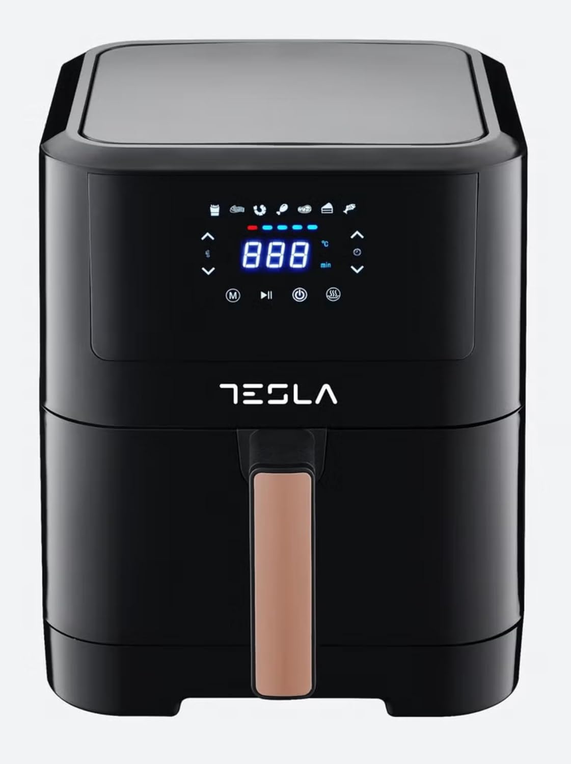 TESLA Digital Air Fryer Oven, 6 Liter, 1500 Watt, Black - TSL-AF100