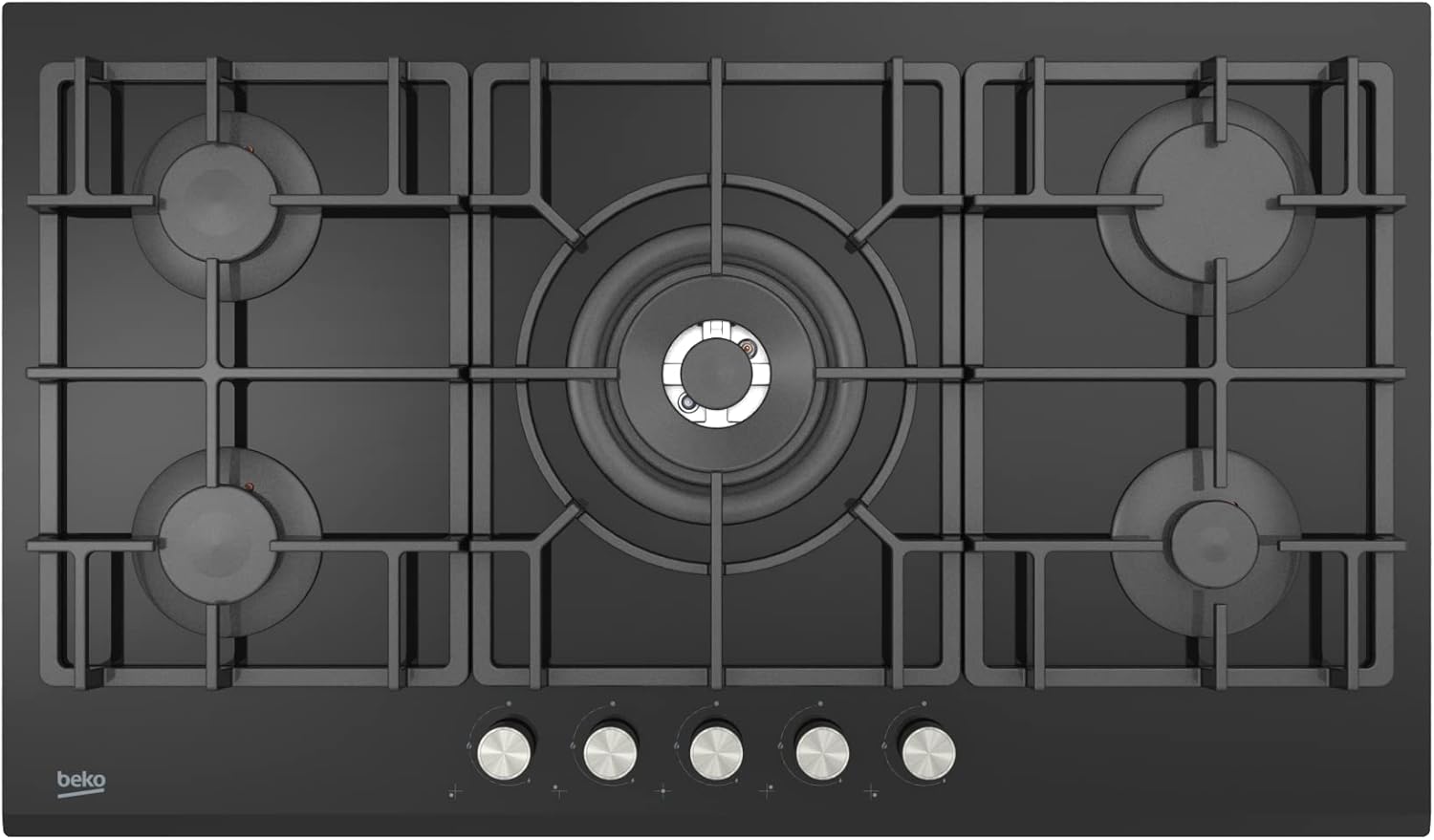 Beko 90cm 5-Burner Gas Hob - HISW 95226 SEL