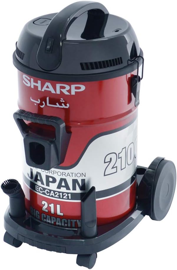 Sharp 2100W 21L Drum Vacuum Cleaner - EC-CA2121-X
