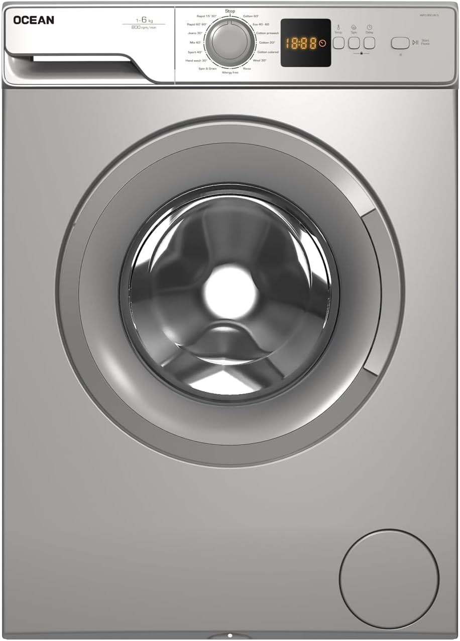 Ocean 6KG Front Loading Washing Machine - WFO860WS
