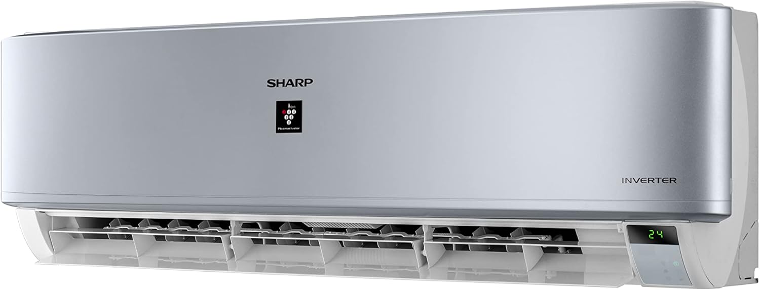 Sharp 3 HP Cooling Split Air Conditioner with Inverter and Plasmacluster Technology - AH-XP24UHE