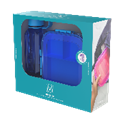 Lunch box set 2.1 + 800ml bottle + 3-piece food set - blue