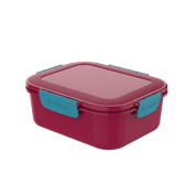 صندوق غداء 1.1 فوشيا/فيروزي