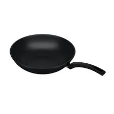 Cooking Bayou Granite 28cm Wok Pan - Black