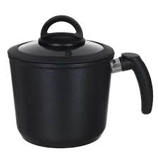 لبانة مصنوعة من الجرانيت العضوي مقاس 16 سم لون اسود