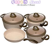 كوكين عبود قم حلل جرانيت 7 قطع بيچ C-6223011170386