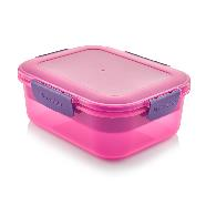Rose Clips Lunch Box Purple 2.1L