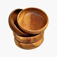 Wooden bowl, 14 cm Made in Egypt