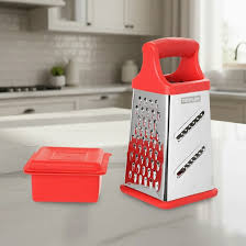 neoflam Stainless steel grater, 4 sides Made in China
