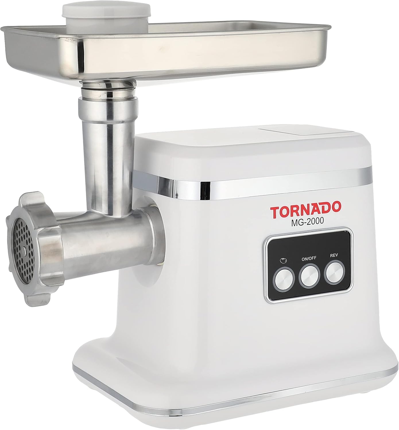 مفرمة لحوم تورنيدو 2000 وات ، أسلحة استانلس ، سرعة تربو - MG2000