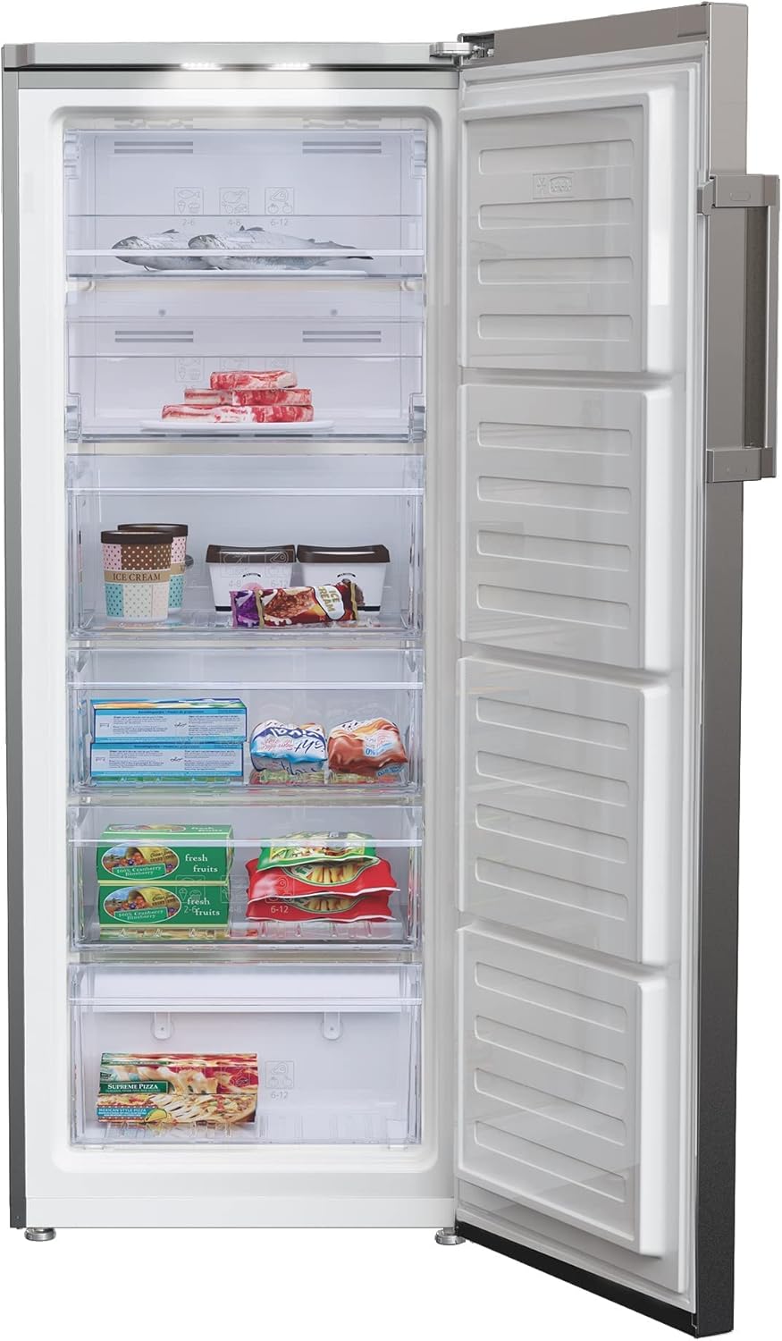 ديب فريزر رأسي بيكو، نوفروست، 6 درج - RFNE260E13S