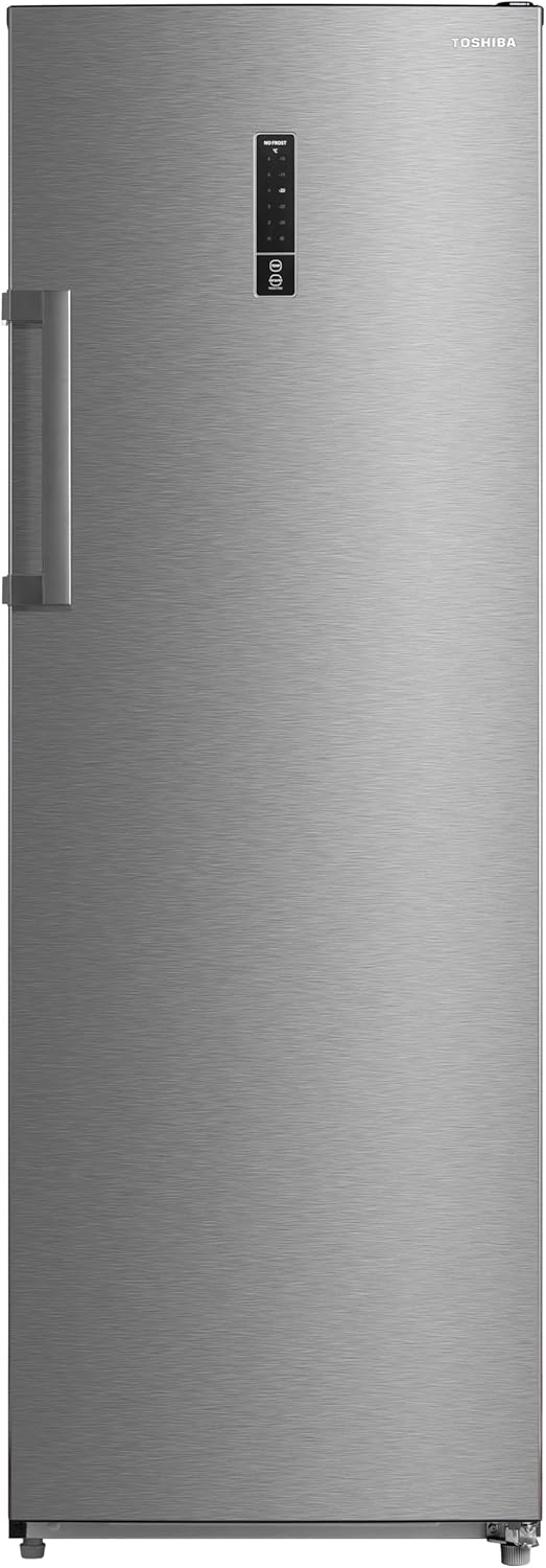 Toshiba 7-Drawer 238L Upright Digital Deep Freezer - GR-RU312WE-DMN57