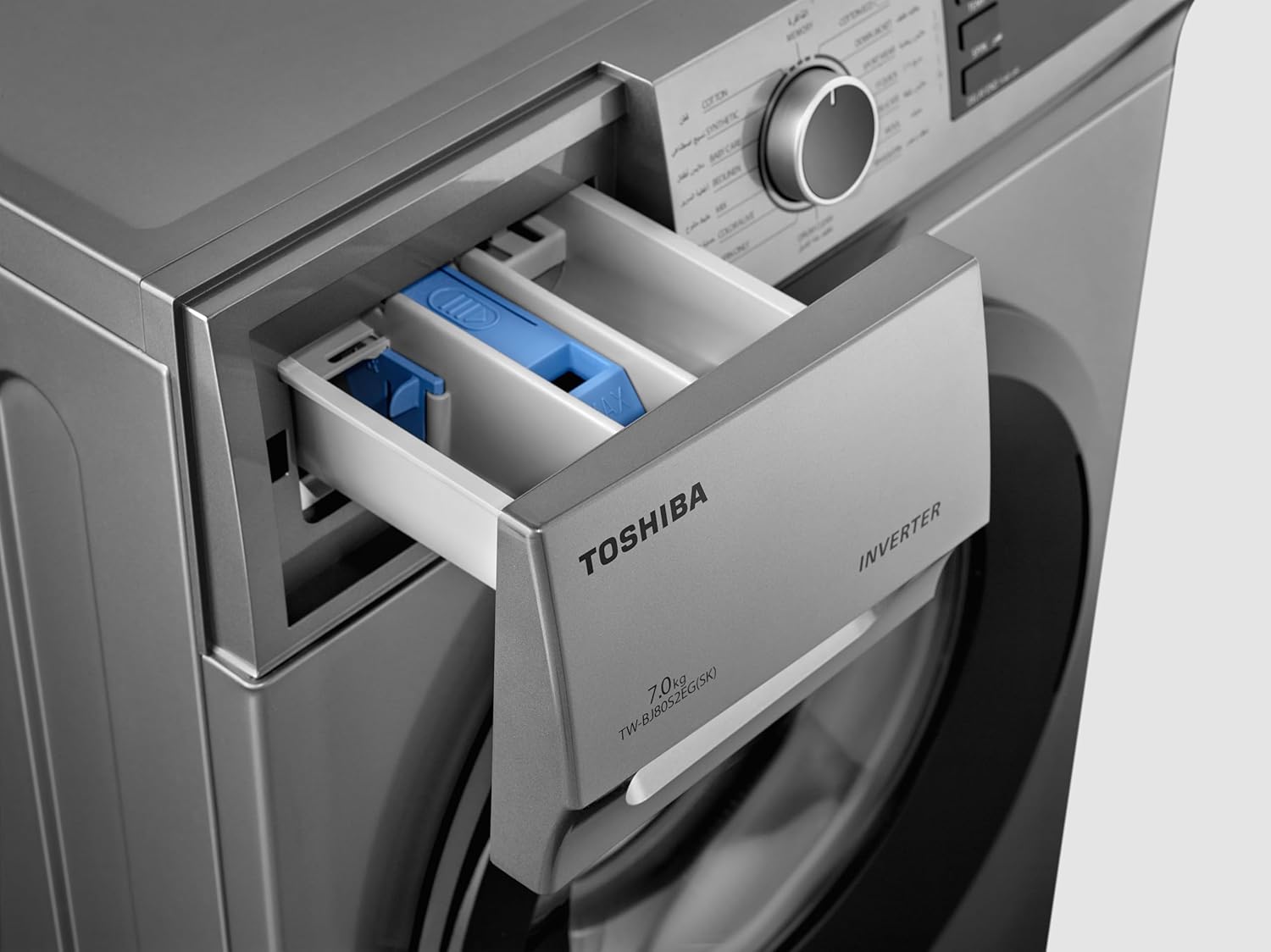 Toshiba 7 KG Front Loading Inverter Washing Machine - TW-BJ80S2EG(SK)