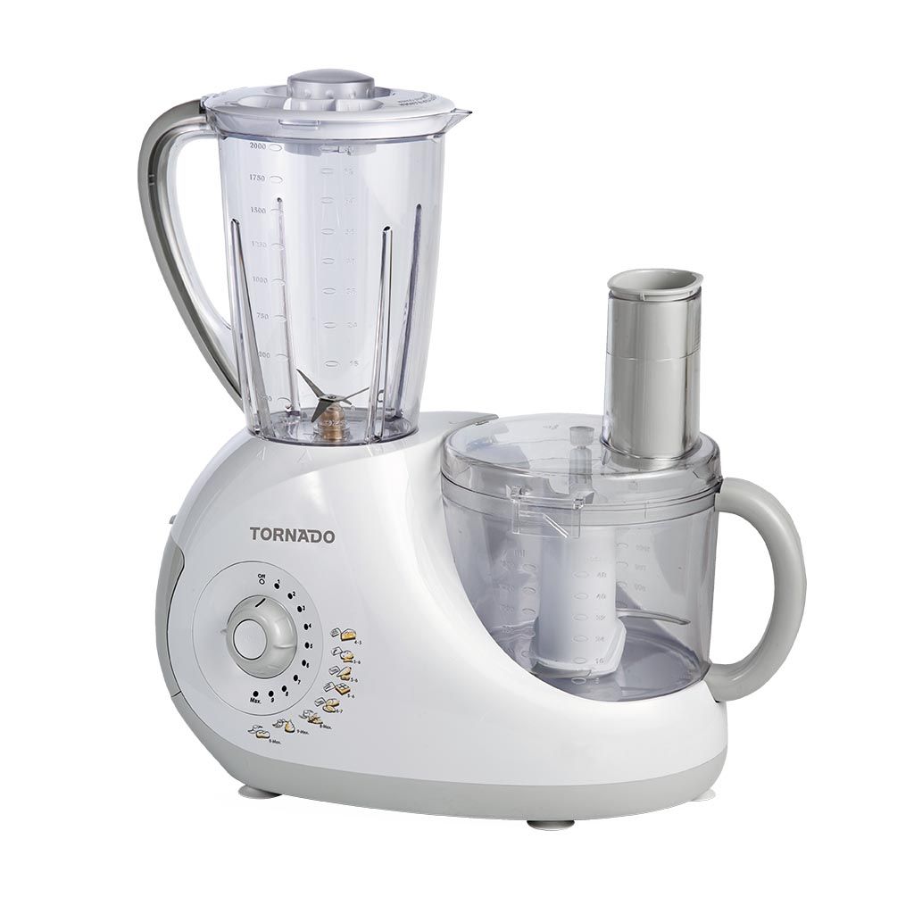 Tornado 750 Watt 2 L Bowl, 1.5 L Jar Food Processor - FP9300G