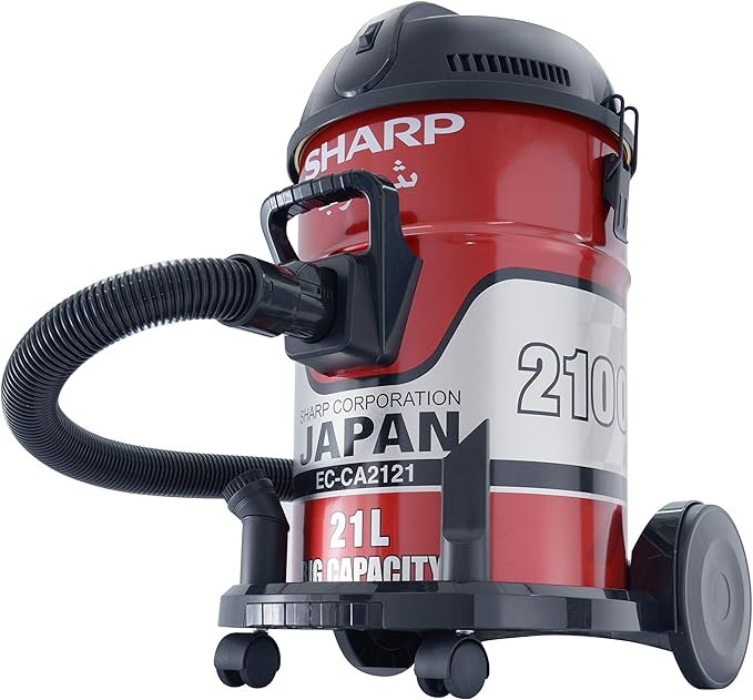 Sharp 2100W 21L Drum Vacuum Cleaner - EC-CA2121-X