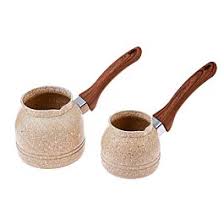 Karaca Woodstone 2-Piece Coffee Pot SetMade in turkia