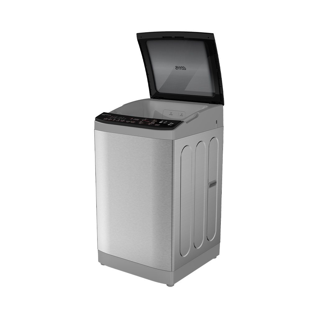 Sharp 9 KG Top Loading Washing Machine with Drain Pump - ES-TN09GSLP