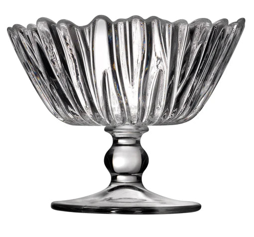 Pasabahce Aurora Footed Serving Bowl - 14cm