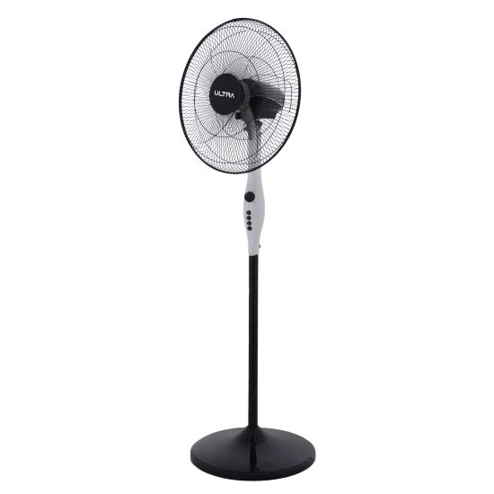 Ultra Stand Fan, 18 Inch, Black and Grey- UFS18E2
