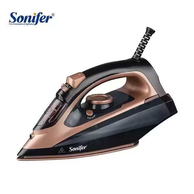 Sonifer SF-9067 High Quality Home Powerful 2200 Watt Non Stick Ceramic Soleplate Electric Steam Iron for Cloth