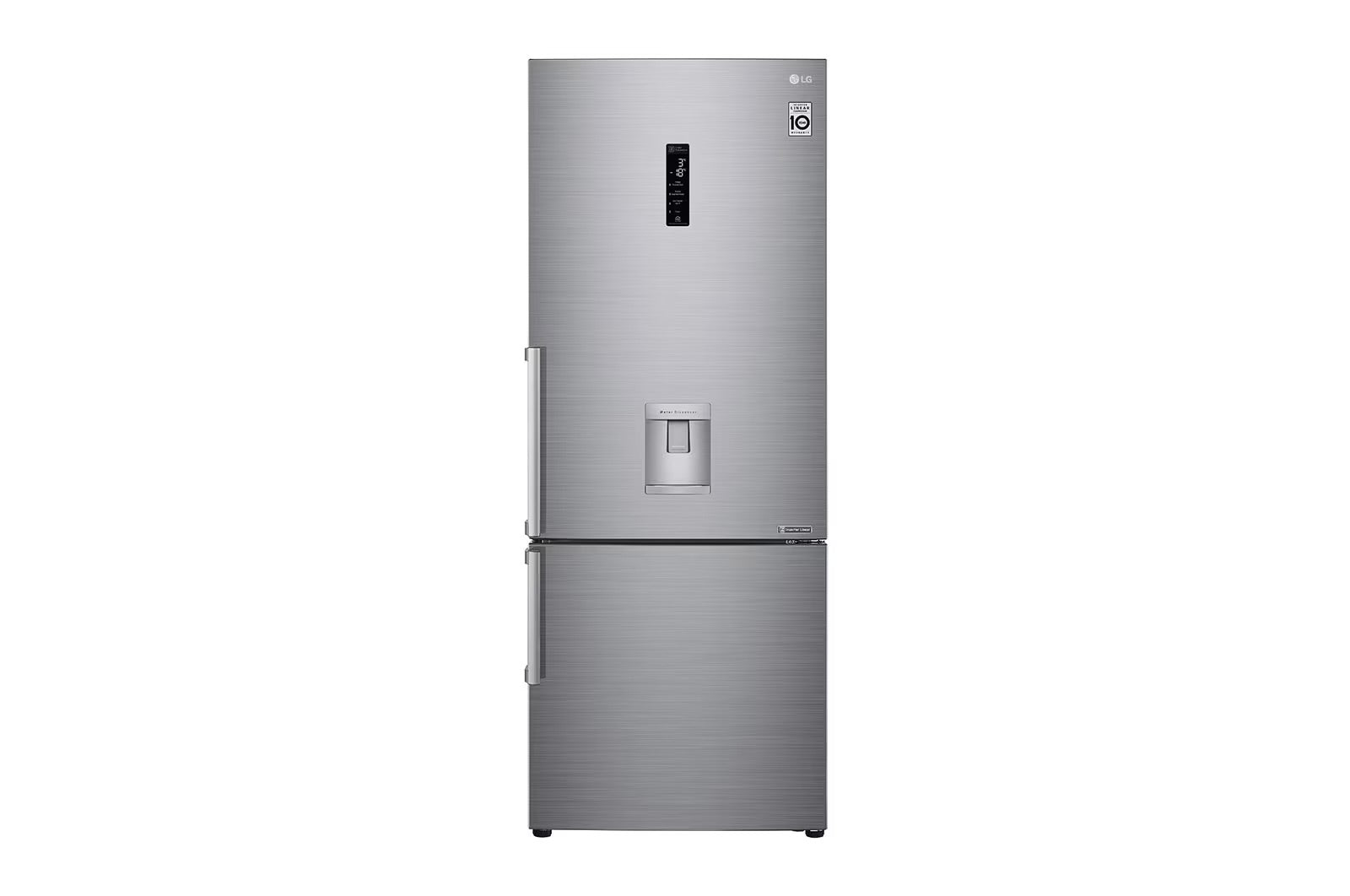LG 446 L Bottom Freezer No Frost Refrigerator with Ice Maker Water Dispenser - GC-F689BLCM