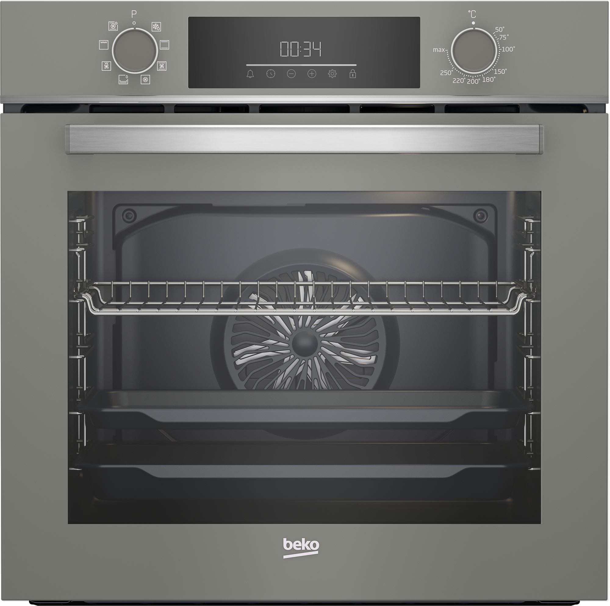 Beko 60 cm 72 L Built-in Electric Oven with Electric Grill and Cooling Fan - BBIM17300MGD