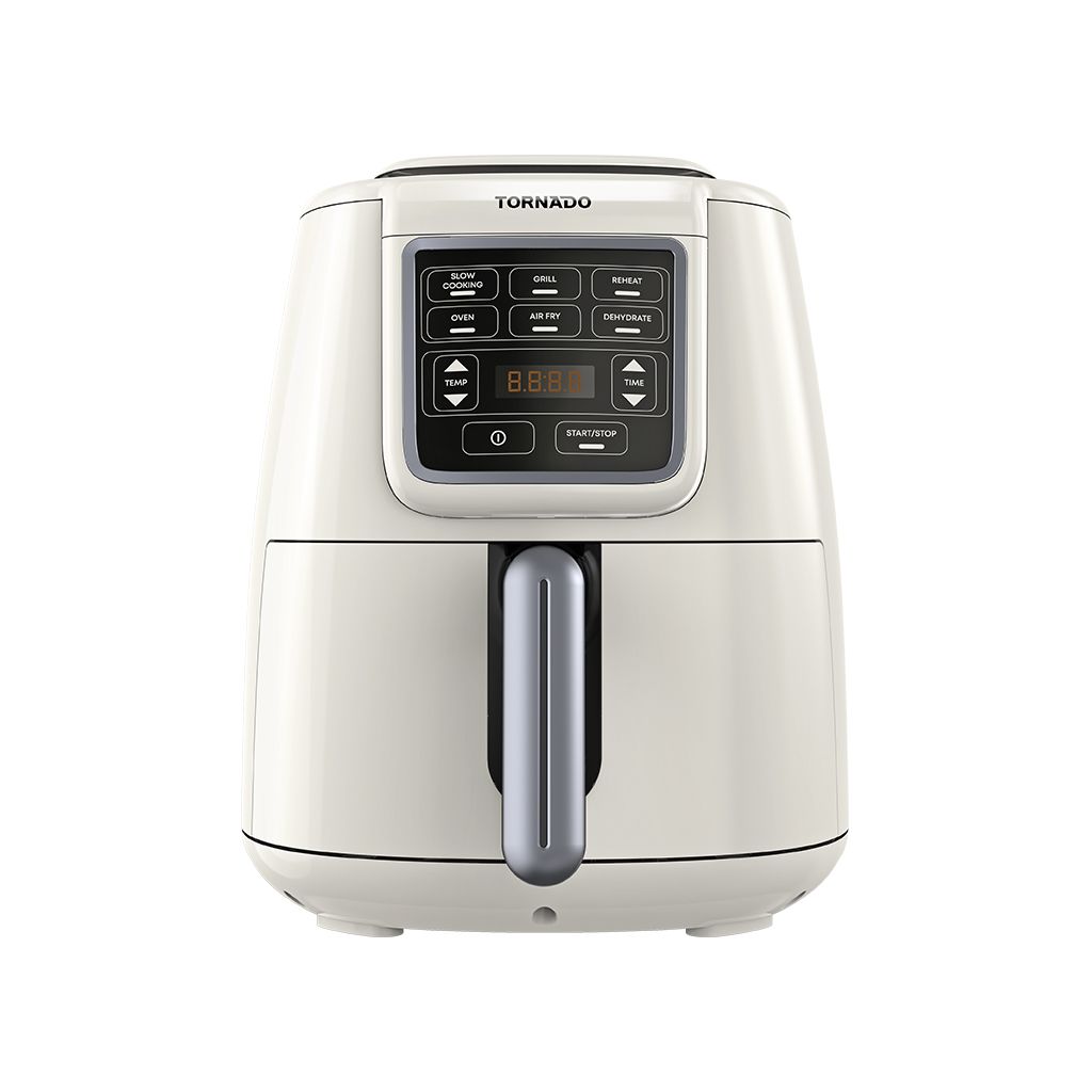 Tornado 4 L 1550 W White Digital Air Fryer - THF-1554D-XL-CS